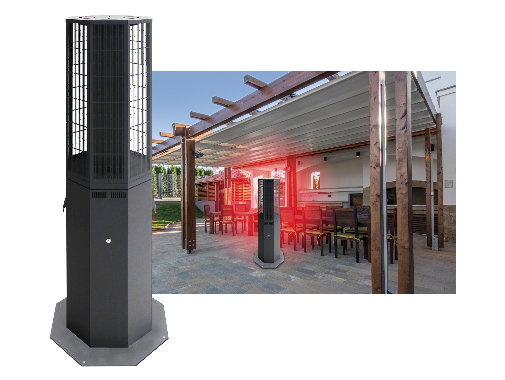 新品同様　LPガス用　ヒーター 楽天市場】【最終】LPガスストーブ 屋外用ストーブ 屋外用ヒーター